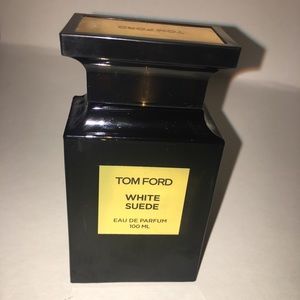 Tom Ford White Suede
